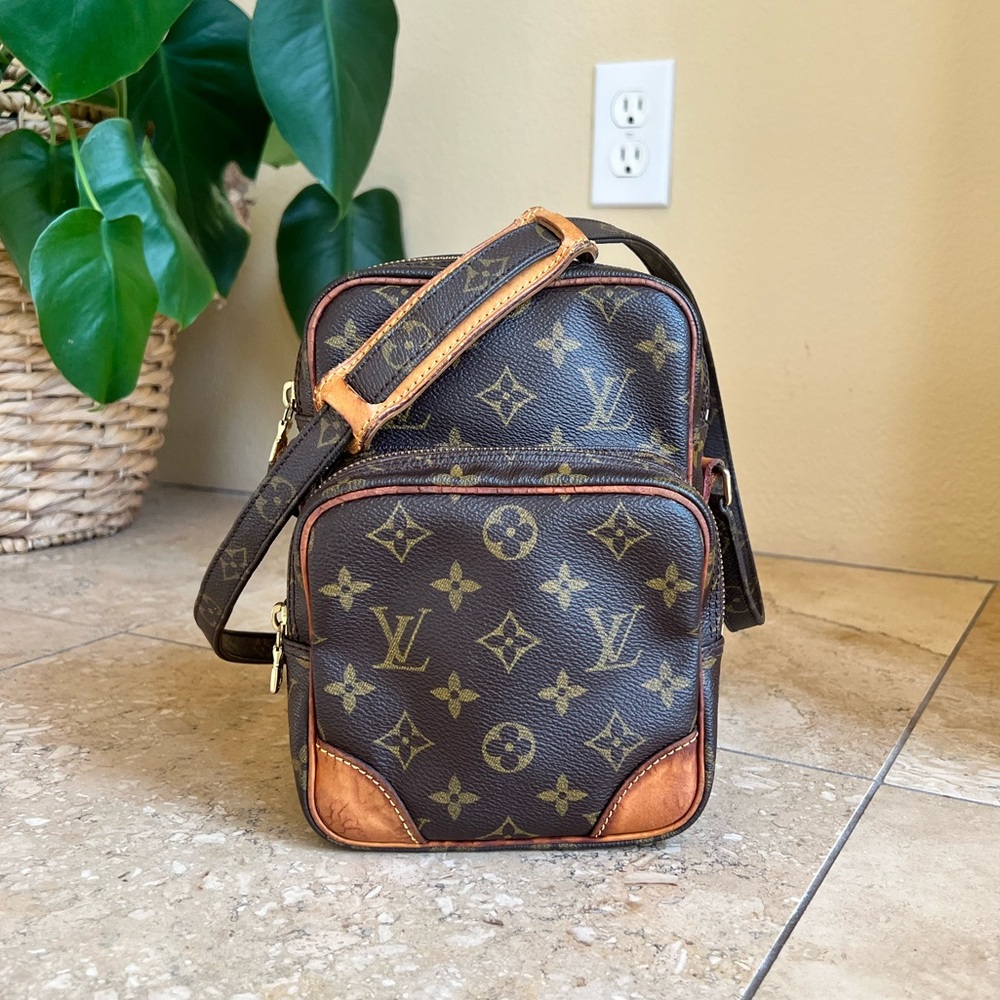 Louis Vuitton Brown Monogram Crossbody Bag